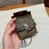 DDMode WeChat Hermes Kelly Moove CK18 Etoupe Swift Leather Silver Hardware