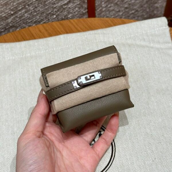 DDMode WeChat Hermes Kelly Moove CK18 Etoupe Swift Leather Silver Hardware