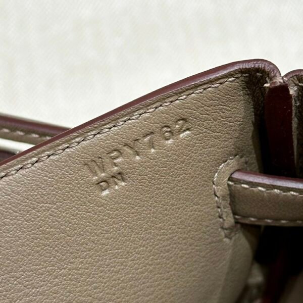 DDMode WeChat Hermes Kelly Moove CK18 Etoupe Swift Leather Silver Hardware