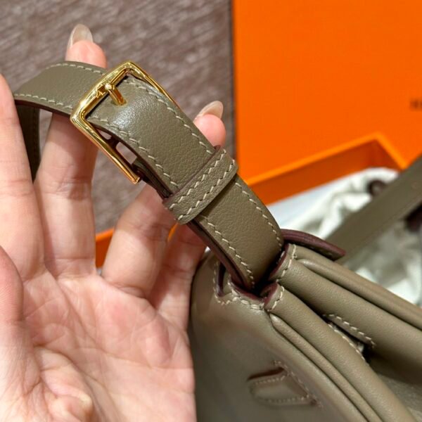 DDMode Bag Hermes Kelly Moove CK18 Etoupe Swift Leather Gold Hardware