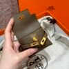 DDMode Bag Hermes Kelly Moove CK18 Etoupe Swift Leather Gold Hardware