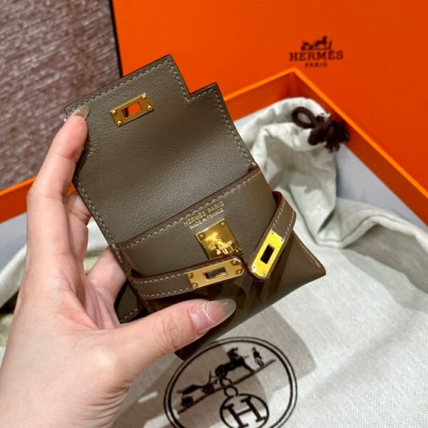 DDMode Bag Hermes Kelly Moove CK18 Etoupe Swift Leather Gold Hardware