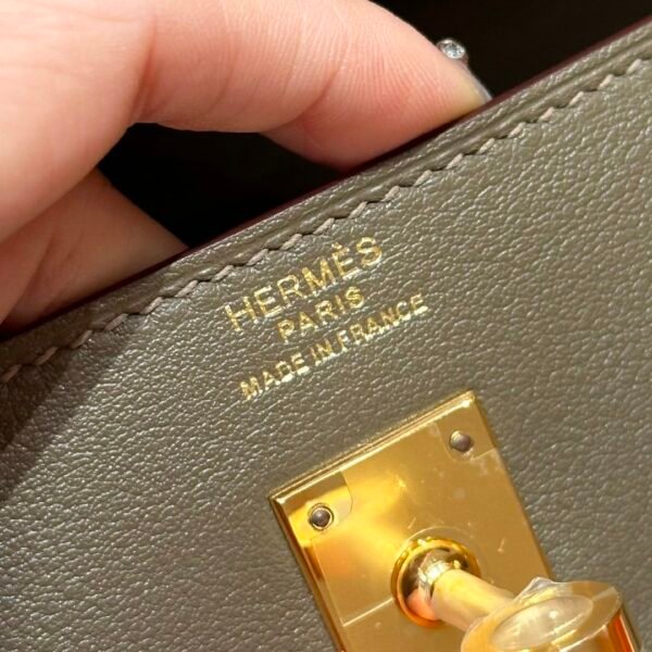 DDMode Bag Hermes Kelly Moove CK18 Etoupe Swift Leather Gold Hardware