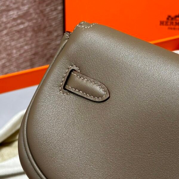 DDMode Bag Hermes Kelly Moove CK18 Etoupe Swift Leather Gold Hardware