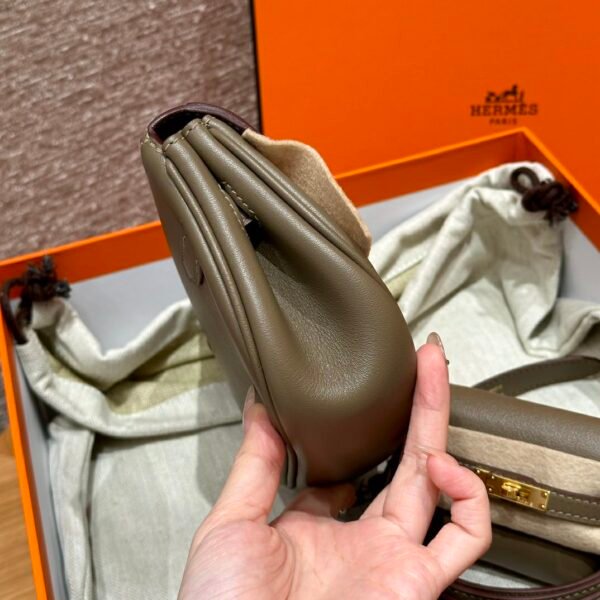 DDMode Bag Hermes Kelly Moove CK18 Etoupe Swift Leather Gold Hardware