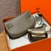 DDMode Bag Hermes Kelly Moove CK18 Etoupe Swift Leather Gold Hardware