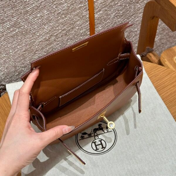 DDMode Factory Hermes Kelly Moove CK37 Gold Swift Leather Gold Hardware