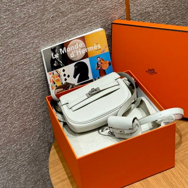 DDMode Whatsapp Hermes Kelly Moove 8L Beton Swift Leather Silver Hardware