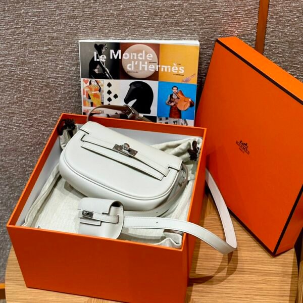 DDMode Whatsapp Hermes Kelly Moove 8L Beton Swift Leather Silver Hardware