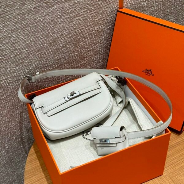 DDMode Whatsapp Hermes Kelly Moove 8L Beton Swift Leather Silver Hardware