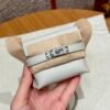DDMode Whatsapp Hermes Kelly Moove 8L Beton Swift Leather Silver Hardware