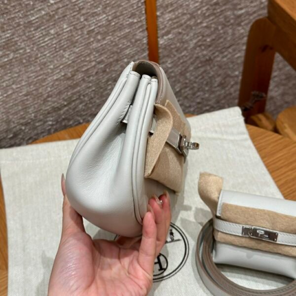 DDMode Whatsapp Hermes Kelly Moove 8L Beton Swift Leather Silver Hardware
