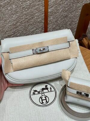 DDMode Whatsapp Hermes Kelly Moove 8L Beton Swift Leather Silver Hardware