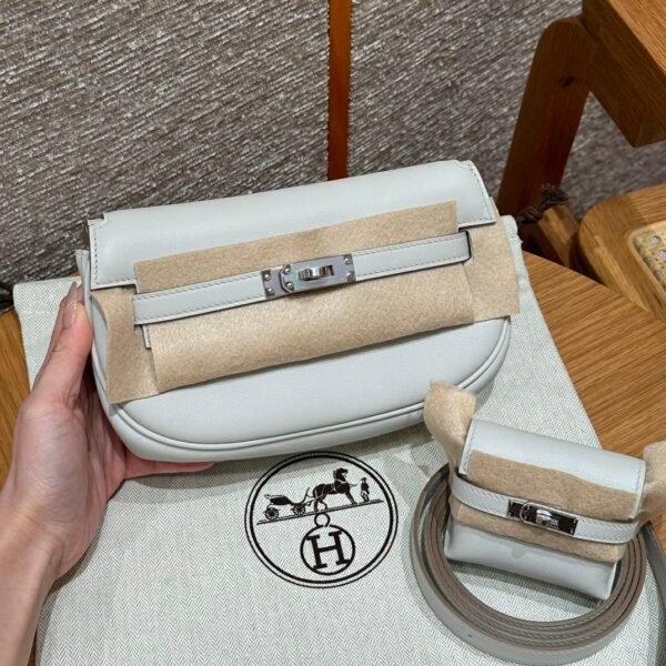 DDMode Whatsapp Hermes Kelly Moove 8L Beton Swift Leather Silver Hardware