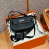 DDMode vs Steven Hermes Kelly Moove CK89 Noir Swift Leather Silver Hardware