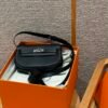 DDMode vs Steven Hermes Kelly Moove CK89 Noir Swift Leather Silver Hardware