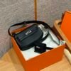 DDMode vs Steven Hermes Kelly Moove CK89 Noir Swift Leather Silver Hardware