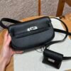 DDMode vs Steven Hermes Kelly Moove CK89 Noir Swift Leather Silver Hardware