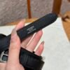 DDMode vs Steven Hermes Kelly Moove CK89 Noir Swift Leather Silver Hardware