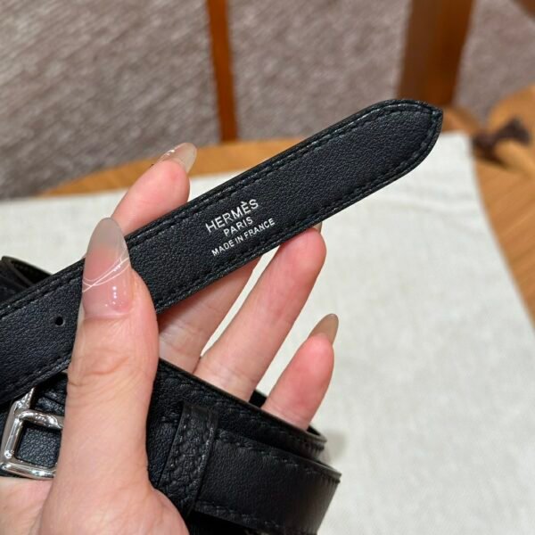 DDMode vs Steven Hermes Kelly Moove CK89 Noir Swift Leather Silver Hardware