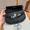 DDMode vs Steven Hermes Kelly Moove CK89 Noir Swift Leather Silver Hardware