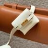 DDMode Reviews Hermes Kelly Moove CK10 Craie Swift Leather Gold Hardware