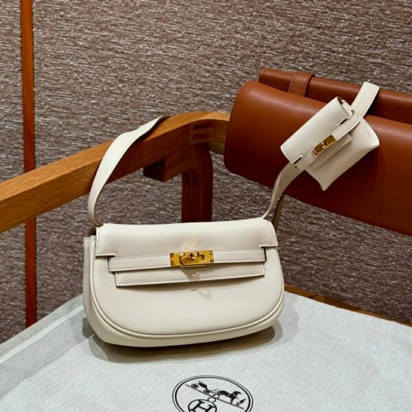 DDMode Reviews Hermes Kelly Moove CK10 Craie Swift Leather Gold Hardware