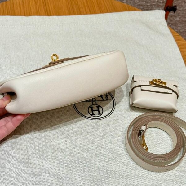 DDMode Reviews Hermes Kelly Moove CK10 Craie Swift Leather Gold Hardware