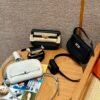 DDMode Hermes Kelly Moove Bag Color Etoupe/Gold/Craie/Black Swift Leather