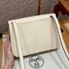 Hermes Halzan I2 Nata/0M Chai Clememce Leather Gold Hardware