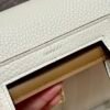 Hermes Halzan I2 Nata/0M Chai Clememce Leather Gold Hardware