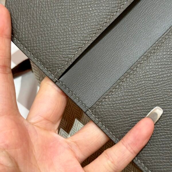 DDMode Bag MC2 Euclide 8F Girs Etain Epsom Leather New Wallet