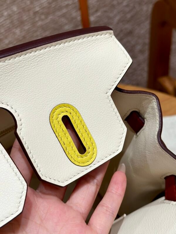 Hermes Birkin Colormatic 30*22*16 I2 Nata Swift Leather Gold Hardware