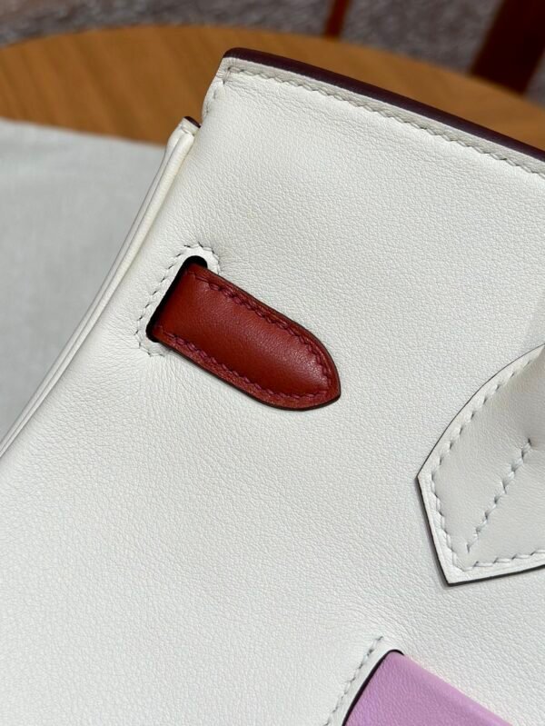 Hermes Birkin Colormatic 30*22*16 I2 Nata Swift Leather Gold Hardware