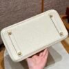 Hermes Birkin Colormatic 30*22*16 I2 Nata Swift Leather Gold Hardware