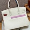 Hermes Birkin Colormatic 30*22*16 I2 Nata Swift Leather Gold Hardware