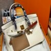 Hermes Birkin Colormatic 30*22*16 I2 Nata Swift Leather Gold Hardware
