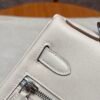 DDMode Hermes Kelly Lakis 28CM CK10 Craie Swift Leather Silver Hardware
