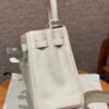 DDMode Hermes Kelly Lakis 28CM CK10 Craie Swift Leather Silver Hardware
