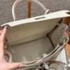 DDMode Hermes Kelly Lakis 28CM CK10 Craie Swift Leather Silver Hardware