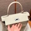 DDMode Hermes Kelly Lakis 28CM CK10 Craie Swift Leather Silver Hardware