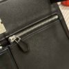 DDMode Hermes Kelly 32CM Lakis Bag CK89 Black Silver Hardware Swift Leather