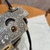 DDMode Hermes Kelly Doll 1B Ombre Lizard Leather Gold Hardware