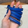 DDMode Hermes Kelly Doll 7T Blue electric Swift Leather Silver Hardware Handmade