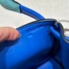 DDMode Hermes Kelly Doll 7T Blue electric Swift Leather Silver Hardware Handmade