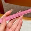 Full Handmade DDMode Kelly Doll 1Q Rose Co Nfetti Swift Leather Silver Hardware