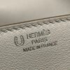 DDMode 80 Pearl Gray Swift Leather Full Handmade Kelly Doll Silver Hardware