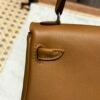 DDMode 2S Sesame Swift Leather Full Handmade Kelly Doll Silver Hardware