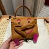 DDMode 2S Sesame Swift Leather Full Handmade Kelly Doll Silver Hardware
