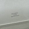 DDMode Hermes Roulis 18CM Evercolor Leather 8L Beton Silver Hardware